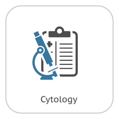 Cytology and Medical Services Flat Icon