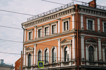 Fototapeta premium Old brown house
