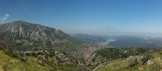 View from the Lasithi Plateau
