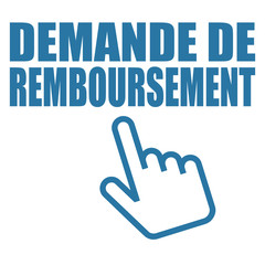 Logo demande de remboursement.