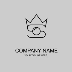 Obraz premium King photography logo