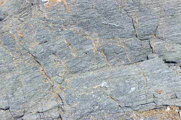Grey sedimentary rock surface texture horizontal abstract