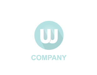 W letter app logo