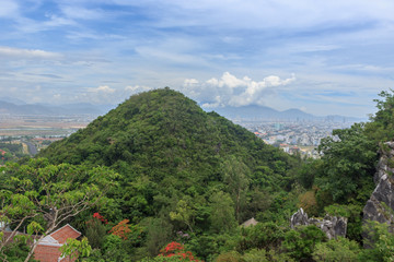 View from marble mountains da nhang, vietnam
