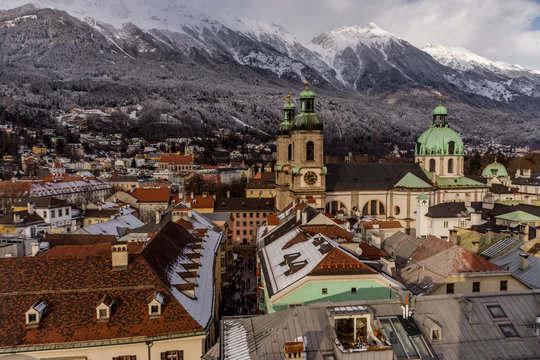 old village in the mountains