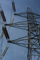 Overhead electric power lines - 231254270