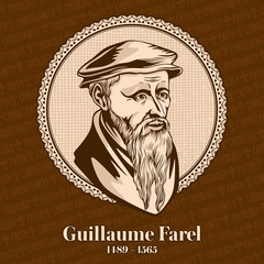 Guillaume Farel (1489-1565) was a French evangelist, Protestant reformer and a founder of the Reformed Church.