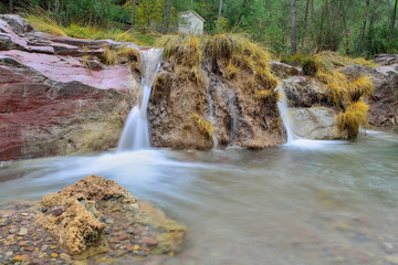 Cascadas en el rio