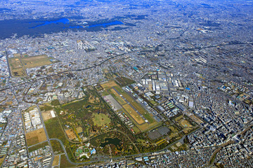 立川周辺上空／空撮、2018・11撮影