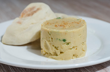 pate with bread