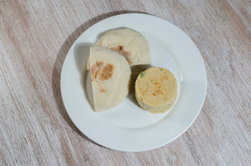 pate with bread