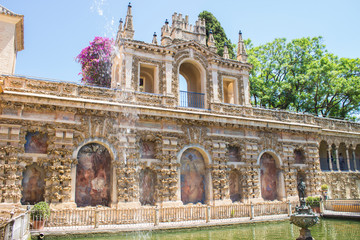 Obraz premium Royal Alcazar of Seville (Real Alcazar de Sevilha), Seville, Spain