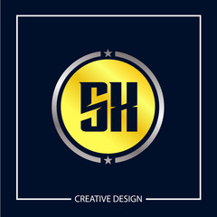Initial Letter SX Logo Template Design Vector Illustration