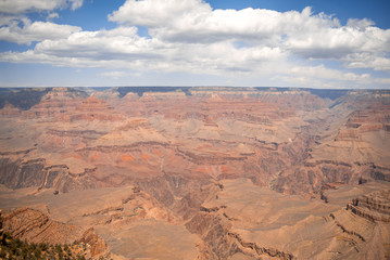 Fototapeta na wymiar Scenic view of bottom of Grand Canyon
