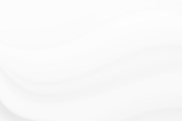 White silk or satin luxury cloth texture background. white wave background 