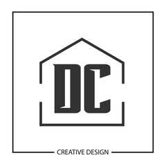 Initial Letter DC Logo Template Design Vector Illustration