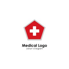 Obraz premium medical logo template