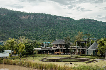 Fototapeta premium great holiday in thailand and beautiful landscape