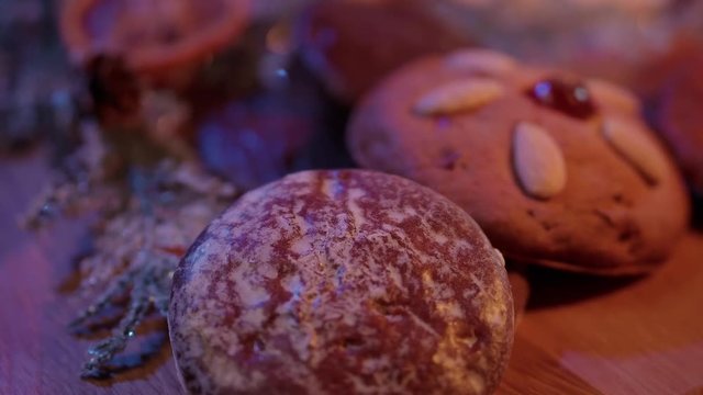 Gingerbread the famous German lebkuchen for Christmas