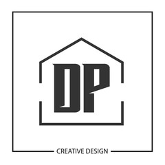 Initial Letter DP Logo Template Design Vector Illustration