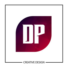Initial Letter DP Logo Template Design Vector Illustration