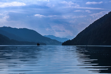 Lake Weissensee in Austria