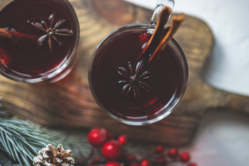 Christmas mulled wine