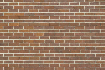 Grungy vintage brown brick wall abstract background