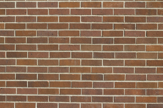 Fototapeta Grungy vintage brown brick wall abstract background