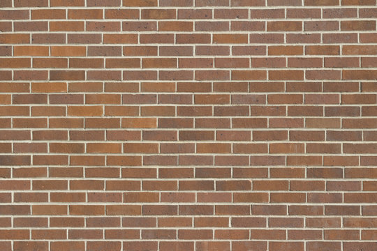 Fototapeta Grungy vintage brown brick wall abstract background