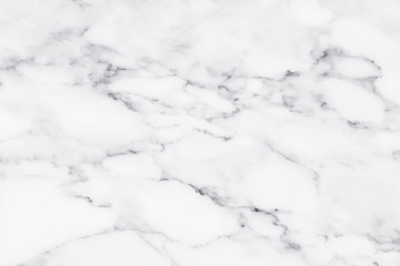 White marble texture with natural pattern for background