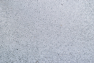 Group of water droplets full transparent surface . Abstract background and texture
