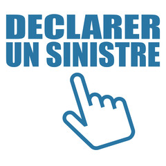 Logo déclarer un sinistre.