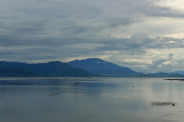 beautiful bay on the countryside of vietnam
