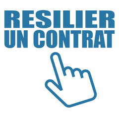 Logo résilier un contrat.