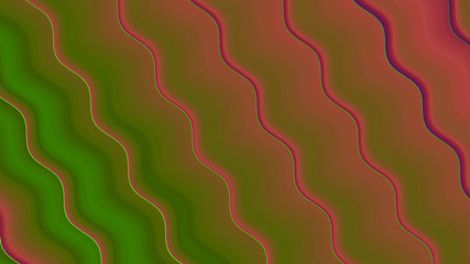 Background in paper style. Of multi-colored details.