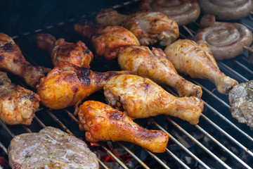 Fleisch auf dem Grill 05