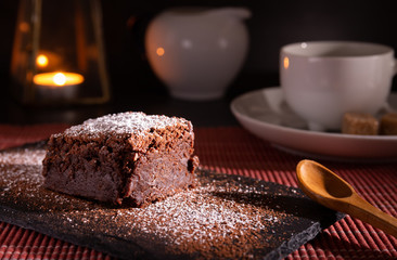 Homemade brownie