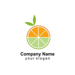 orange logo template