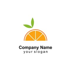 orange logo template