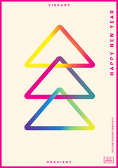 Winter holidays greeting card