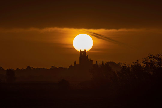 Dawn over Ely, 3rd October 2018