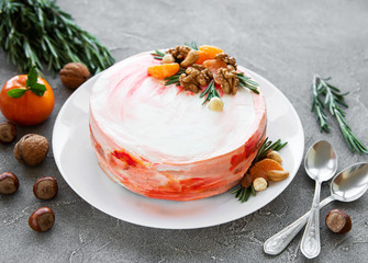 Sweet carrot cake