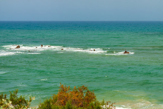 View on Andromeda's Rock in Jaffa