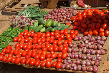 Marktangebot in Antsirabe