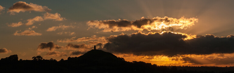 Glastonbury Tor at Dawn