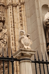 Estatua Catedral Toledo