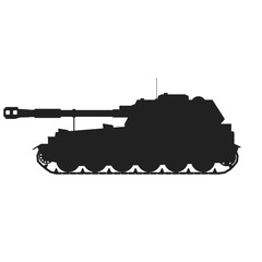 Military Tank.Vector illustration war kill