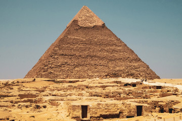 Fototapeta na wymiar Pyramid at Giza