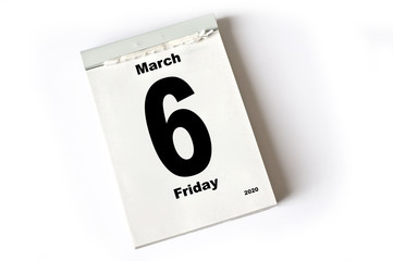 6. March 2020